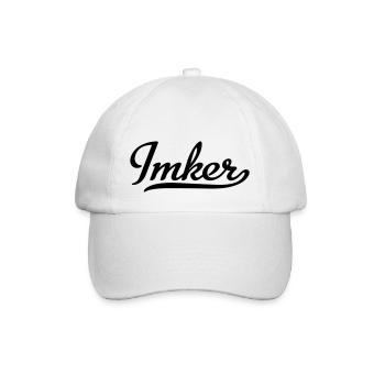 Imker - Baseballkappe - Weiß/Weiß - Vorne