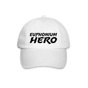 Euphonium Hero - Baseball Cap - white/white - Front
