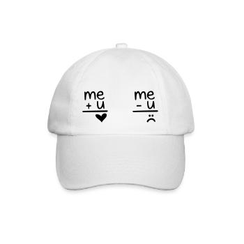 amour - Baseball Cap - white/white - Front