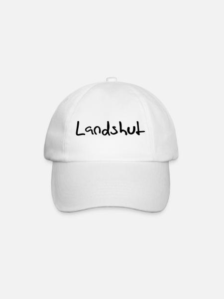 landshut - Baseballkappe - Weiß/Weiß