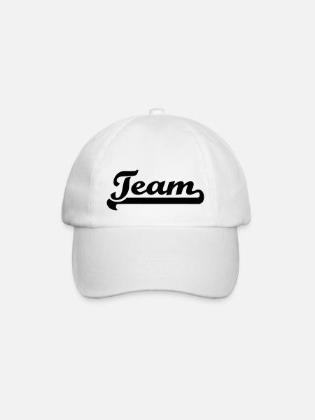 Team - Casquette classique - blanc/blanc