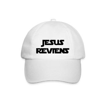 JESUS REVIENS - STAR WARS - Casquette classique - blanc/blanc - Devant
