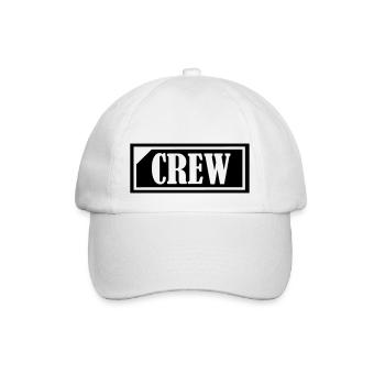 crew_1 - Baseballkappe - Weiß/Weiß - Vorne