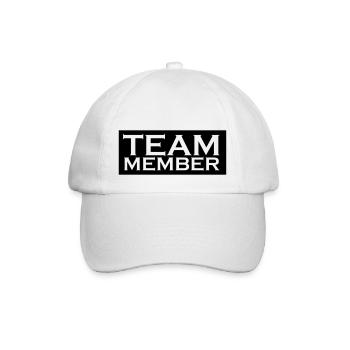team member - Casquette classique - blanc/blanc - Devant