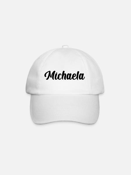 Michaela - Baseballkappe - Weiß/Weiß