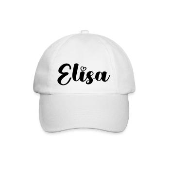 TEST ELISA - Casquette classique - blanc/blanc - Devant