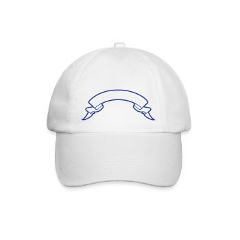 Banderole 01 - Casquette classique - blanc/blanc - Devant