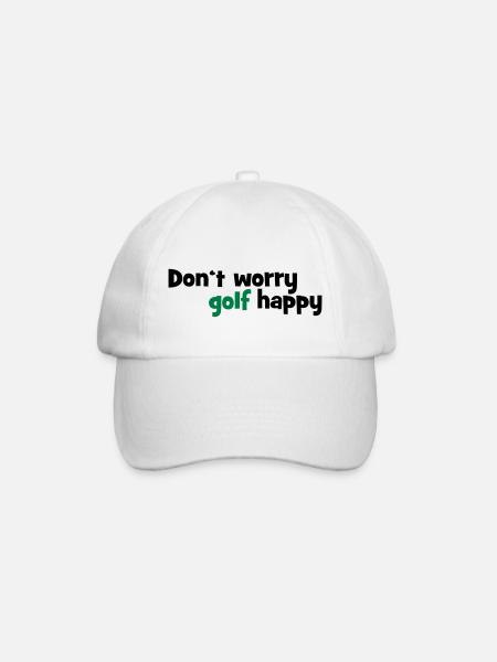 Golf - Baseballkappe - Weiß/Weiß