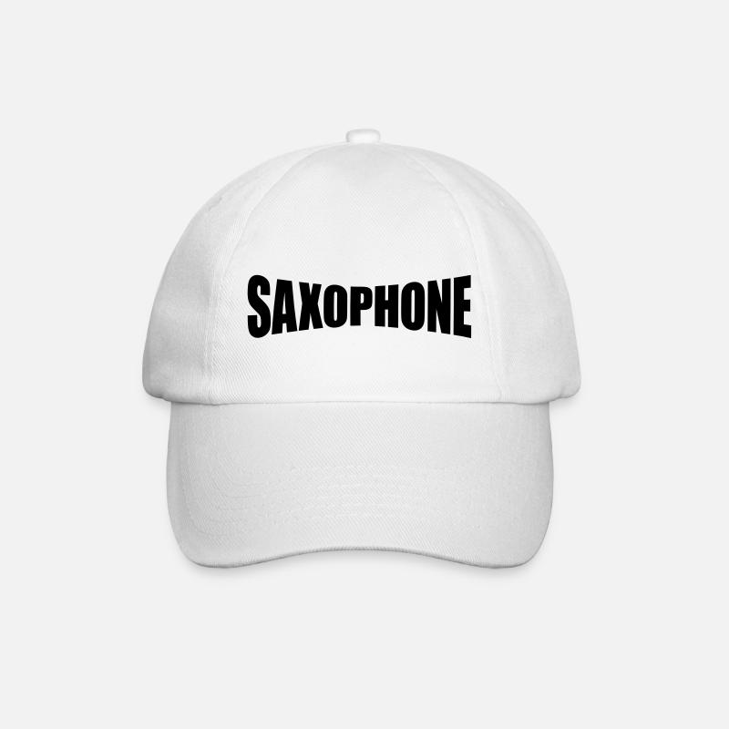saxophone - Casquette classique - blanc/blanc