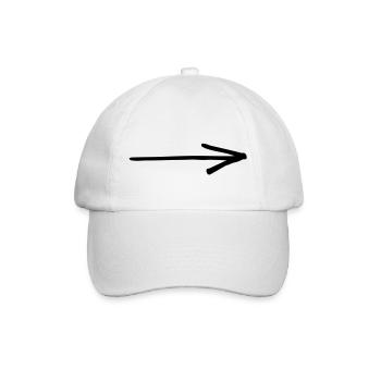 Arrow - Baseballkappe - Weiß/Weiß - Vorne