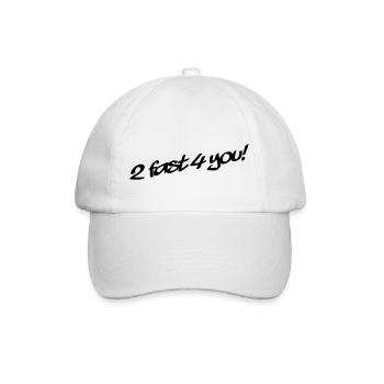2 Fast 4 You - Casquette classique - blanc/blanc - Devant