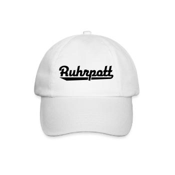 Ruhrpott - Baseballkappe - Weiß/Weiß - Vorne