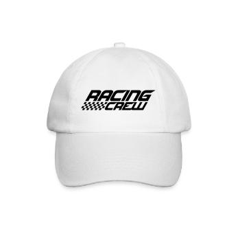 Conception de l'équipe de course - Casquette classique - blanc/blanc - Devant