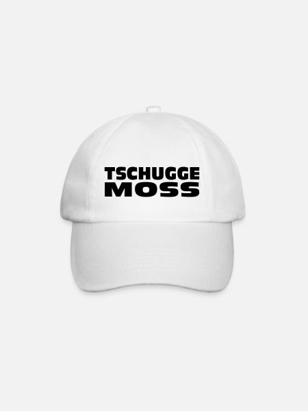Tschugge Moss / Manisch / Frau / Gießen - Baseballkappe - Weiß/Weiß