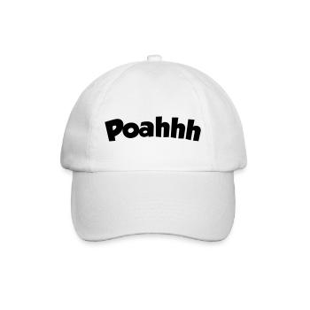 Poah shirt - Baseball Cap - white/white - Front