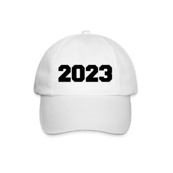 2023 - Baseballkappe - Weiß/Weiß - Vorne