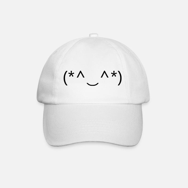 Beam with happiness! ✨ - Baseball Cap - white/white