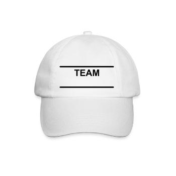 Team Group Template Design to design yourself - Baseball Cap - white/white - Front