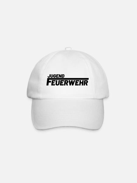 Jungedfeuerwehr Freiwillige Feuerwehr Jugend - Baseballkappe - Weiß/Weiß
