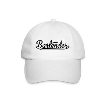 Barman - Casquette classique - blanc/blanc - Devant