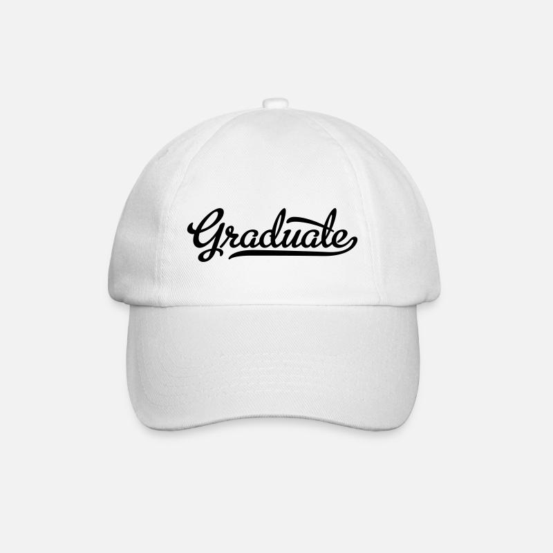 Graduate - Baseballkappe - Weiß/Weiß