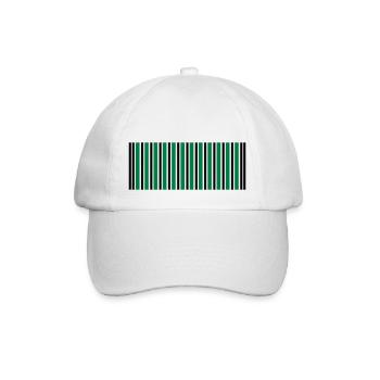 barcode - Baseball Cap - white/white - Front