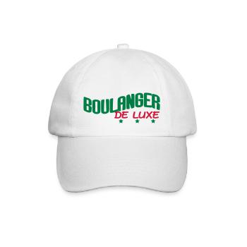 BOULANGER DE LUXE - Casquette classique - blanc/blanc - Devant