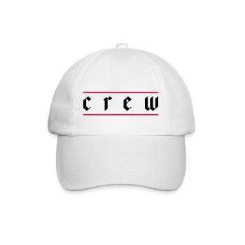 Crew - Baseballkappe - Weiß/Weiß - Vorne