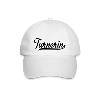 Turnerin - Baseballkappe - Weiß/Weiß - Vorne
