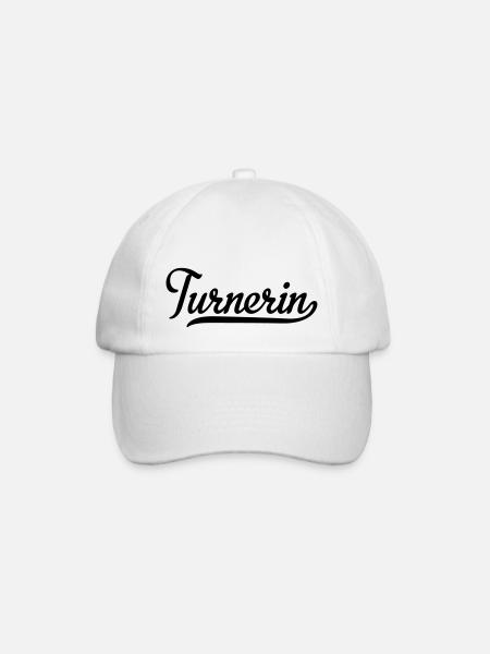 Turnerin - Baseballkappe - Weiß/Weiß