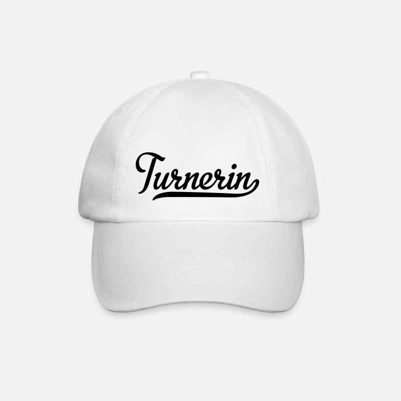 Turnerin - Baseballkappe - Weiß/Weiß