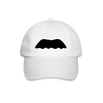 karl walrus - Baseball Cap - white/white - Front