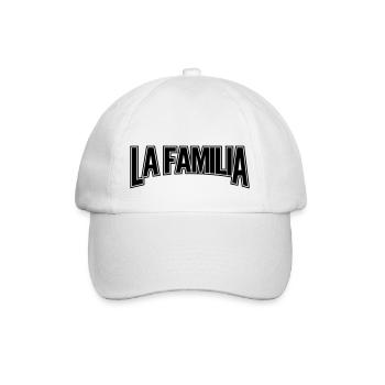 LA FAMILIA - Baseballkappe - Weiß/Weiß - Vorne
