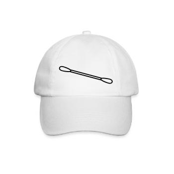 cotton_swab - Casquette classique - blanc/blanc - Devant