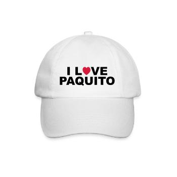 love paquito - Casquette classique - blanc/blanc - Devant