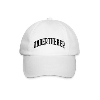 andertheker college - Baseballkappe - Weiß/Weiß - Vorne