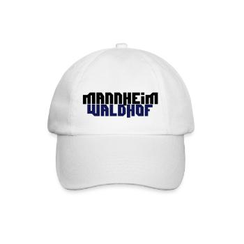 mannheim waldhof - Baseballkappe - Weiß/Weiß - Vorne