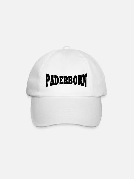 Lettrage Paderborn - Casquette classique - blanc/blanc