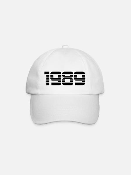 1989 - Casquette classique - blanc/blanc