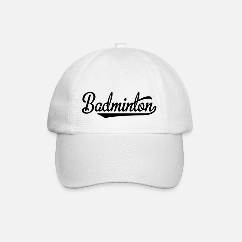 Badminton - Baseballkappe - Weiß/Weiß