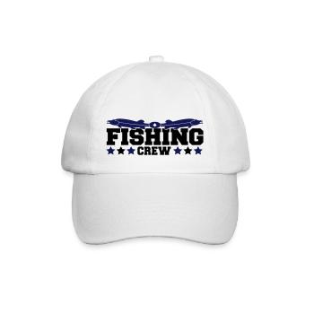 fishing_crew2 - Casquette classique - blanc/blanc - Devant