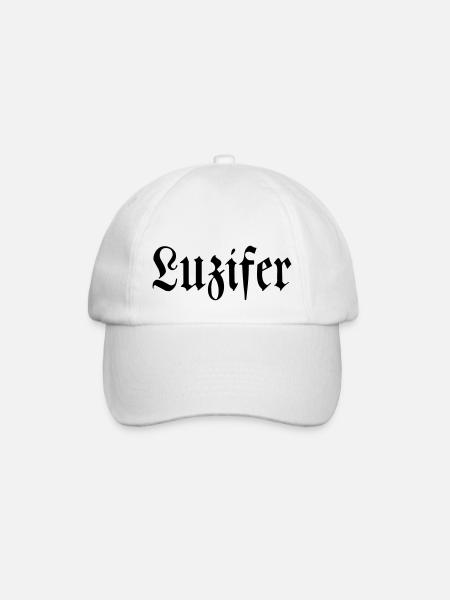 (luzifer3) - Baseballkappe - Weiß/Weiß