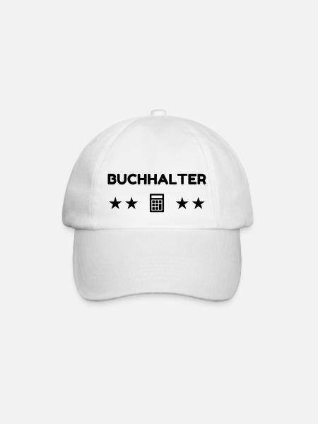 Accountant Accounting Buchhalter Comptable Compta - Baseball Cap - white/white