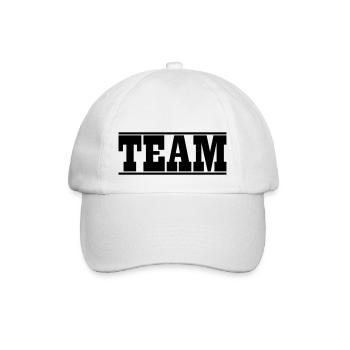 Conception d'équipe - Casquette classique - blanc/blanc - Devant