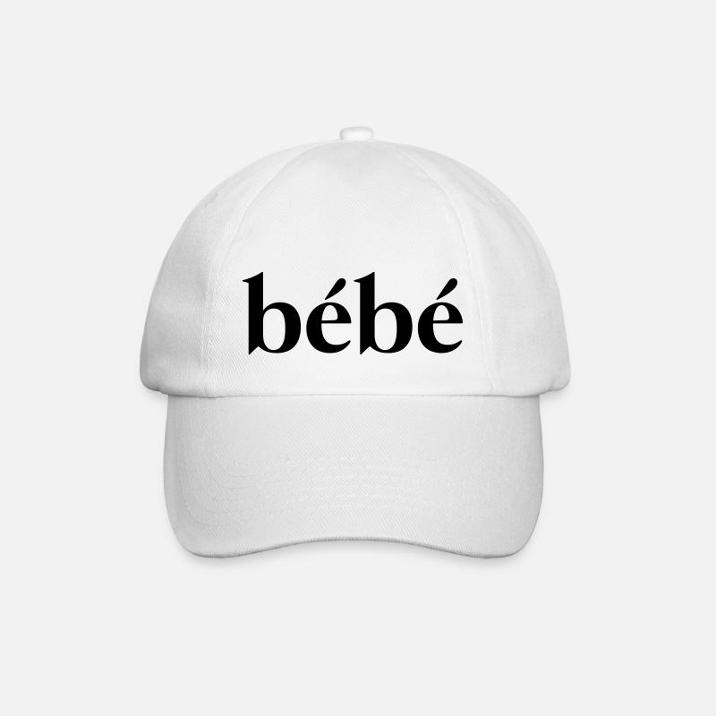 bébé - Baseballkappe - Weiß/Weiß