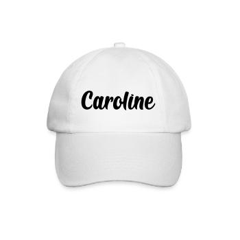 Caroline - Baseballkappe - Weiß/Weiß - Vorne