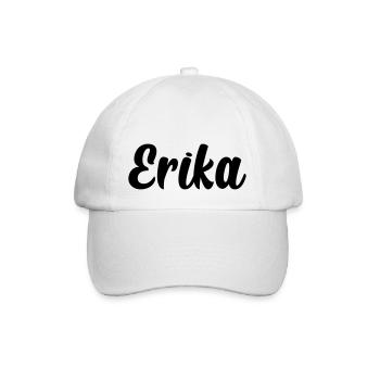 Erika - Baseballkappe - Weiß/Weiß - Vorne