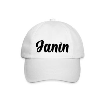 Janin - Baseballkappe - Weiß/Weiß - Vorne
