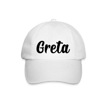 Greta - Baseballkappe - Weiß/Weiß - Vorne