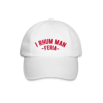 Feria Rum festivities feria - Baseball Cap - white/white - Front